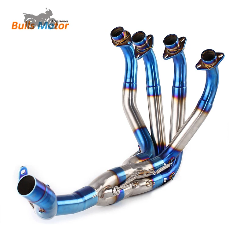High performance motorcycle exhaust system for Kawasaki Z900 motos escape exhaust pipe exhaust modified
