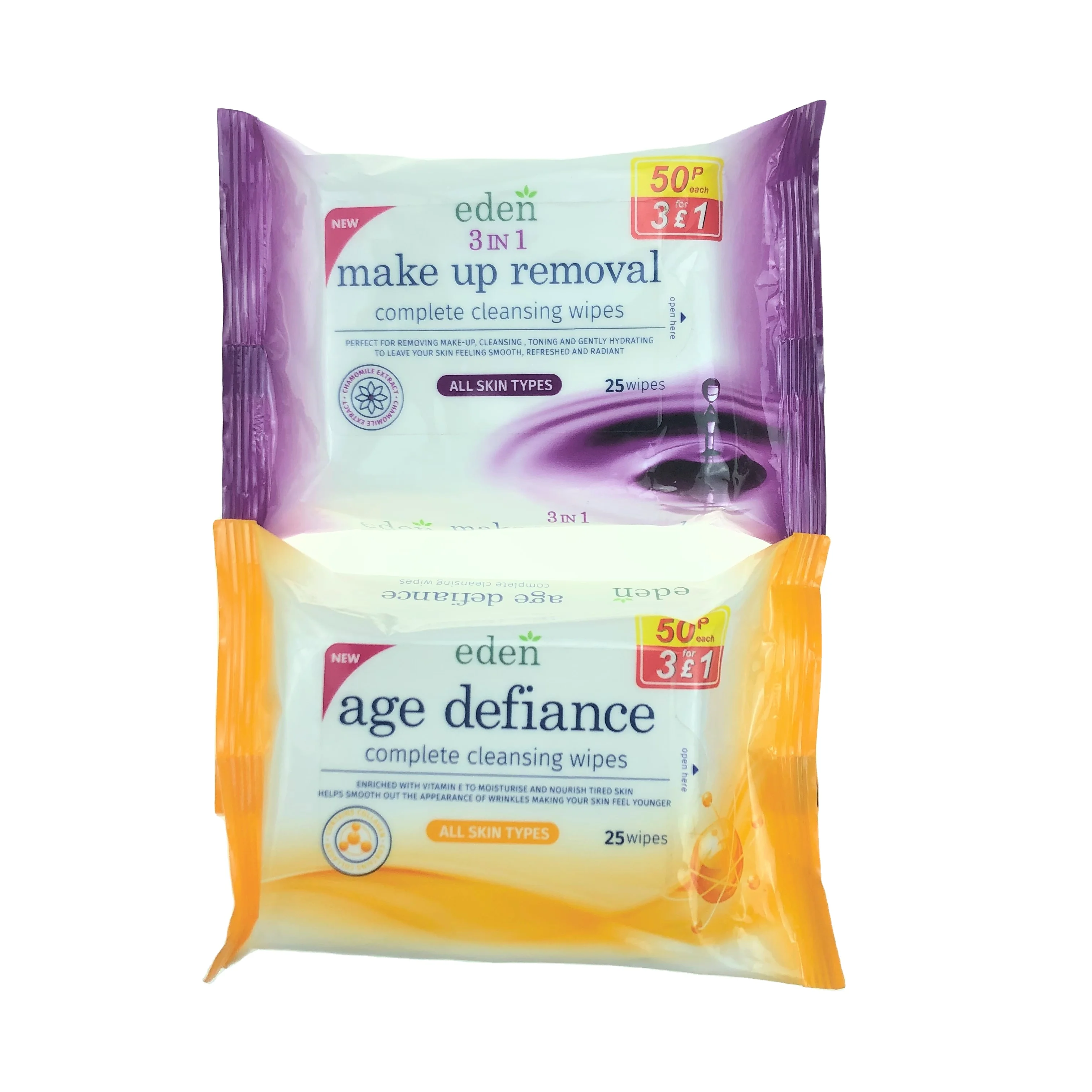 Wholesale ultra soft Adult Wipes Cleaning skin flushable Makeup removal wipes