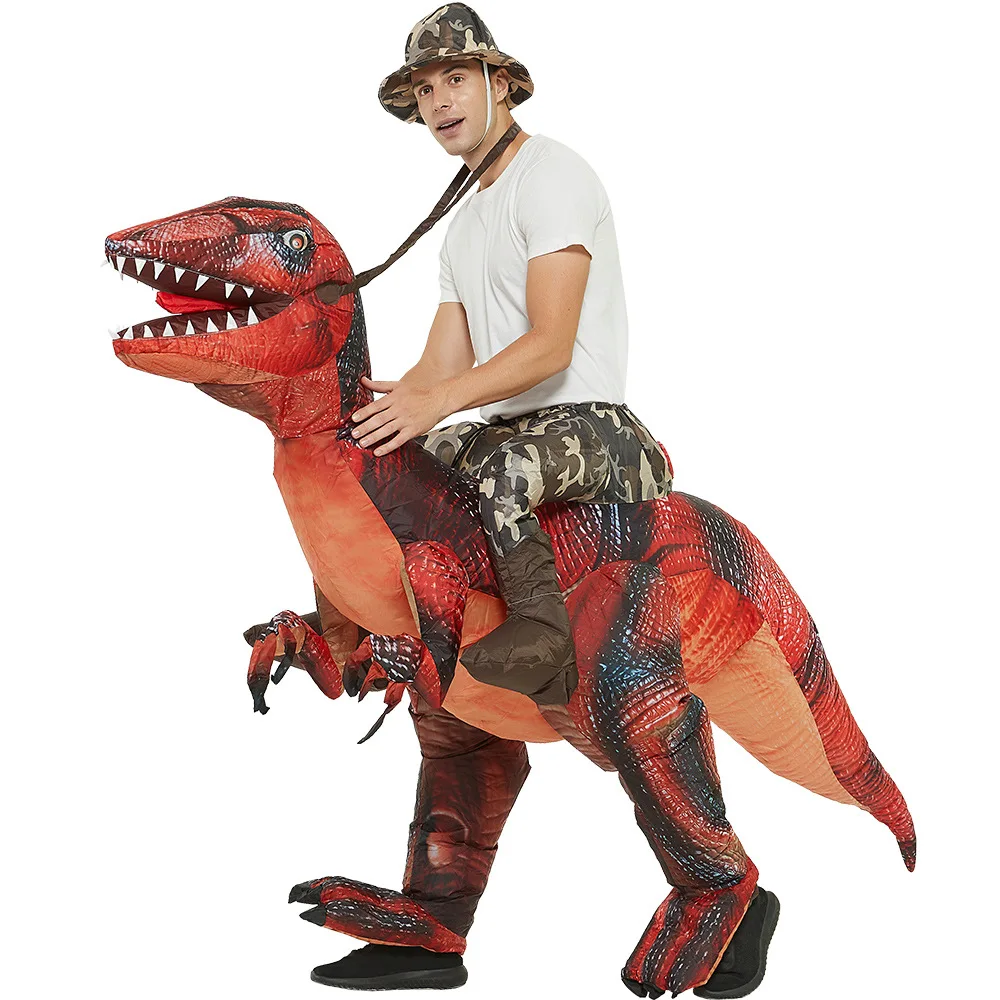 Halloween Christmas Carnival Inflatable Costume  Adult Children Dress Up Dinosaur Holiday Party Halloween Giant Inflatable C