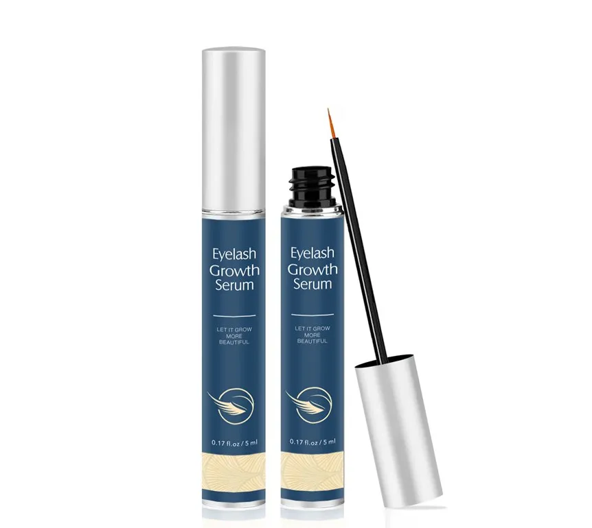 Organic eyelashes growth serum private label fda CUSTOMIZED eyelash growth serum packaging