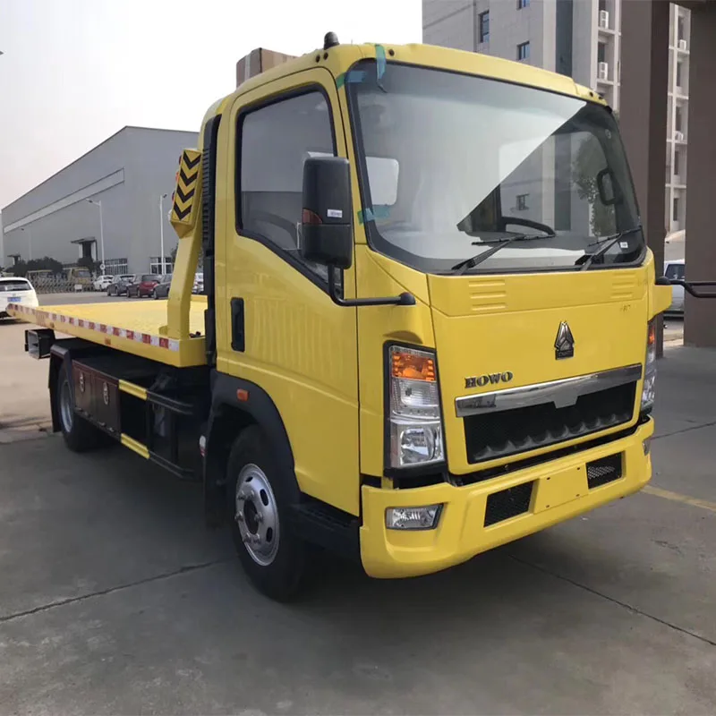 SINOTRUK HOWO 4x2 RHD автомобиль для удаления дорожного блока бортовой эвакуатор грузовик