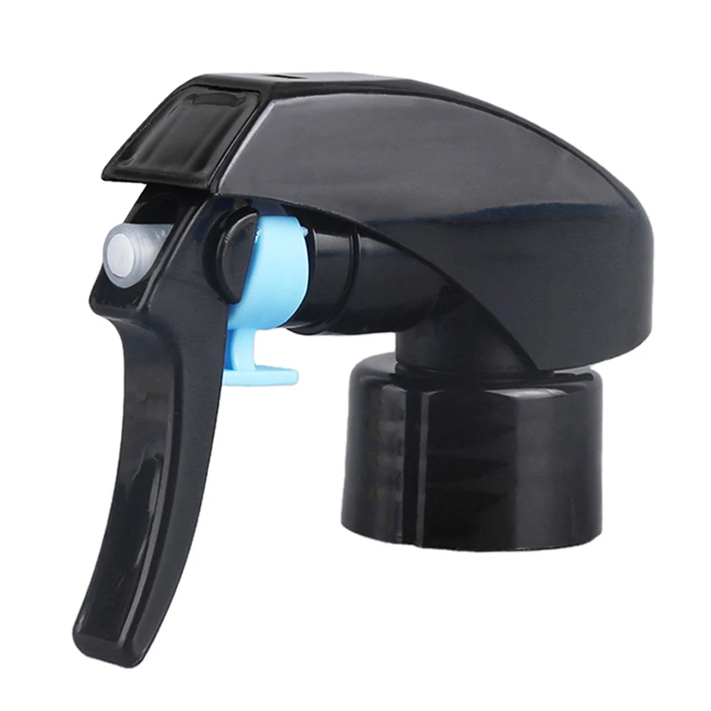 28/410 Black Plastic Square Gun Pump Head Spray Bottle Spray Gun Kao Gun Spray Head For Hair Care