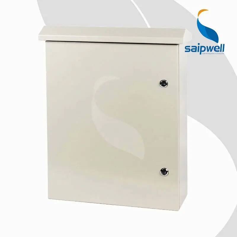 Saipwell IP66 300*250*200mm Waterproof Metal Box Electrical Power Distribution Box Cold-rolled Steel Distribution Box