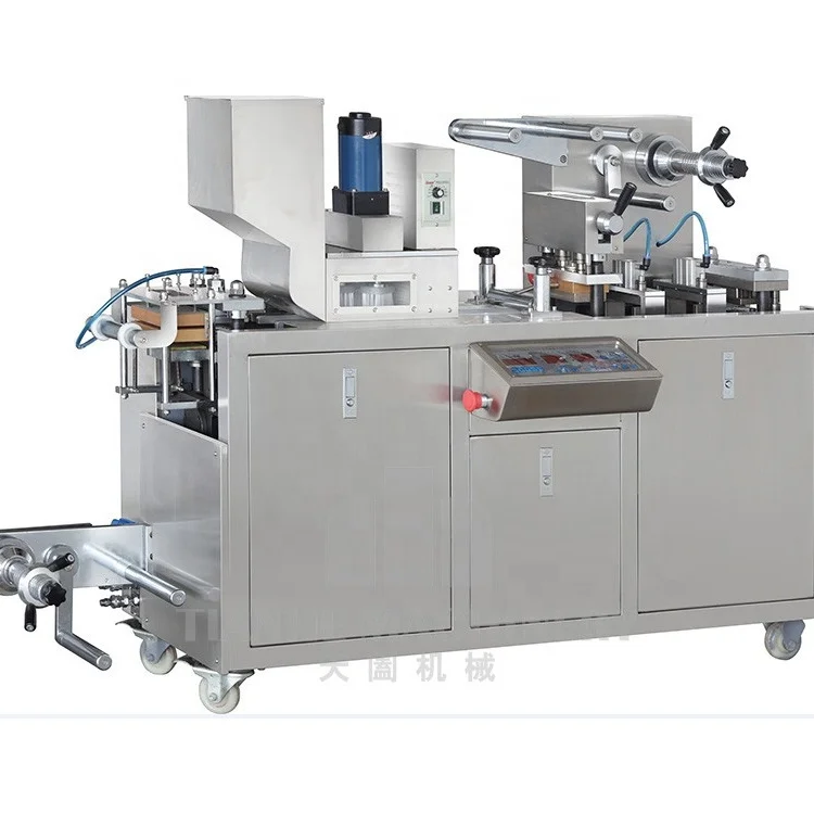 Medical Automatic DPP-88 Aluminum Plastic Blister Packing Machine  Big Model for Honey Liquid Food