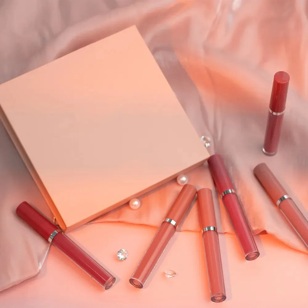 6pcs lipstick Matte lipstick set Long-Lasting Waterproof Makeup Cosmetics Matte Lipstick Set