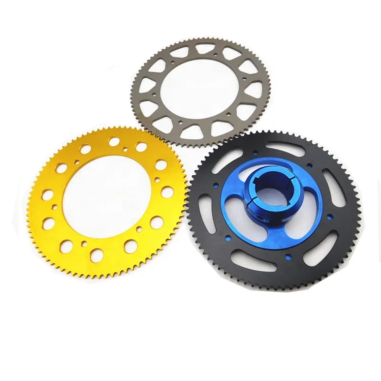 Luckyway customized 7075 T6 #219 Aluminum go Kart Sprockets