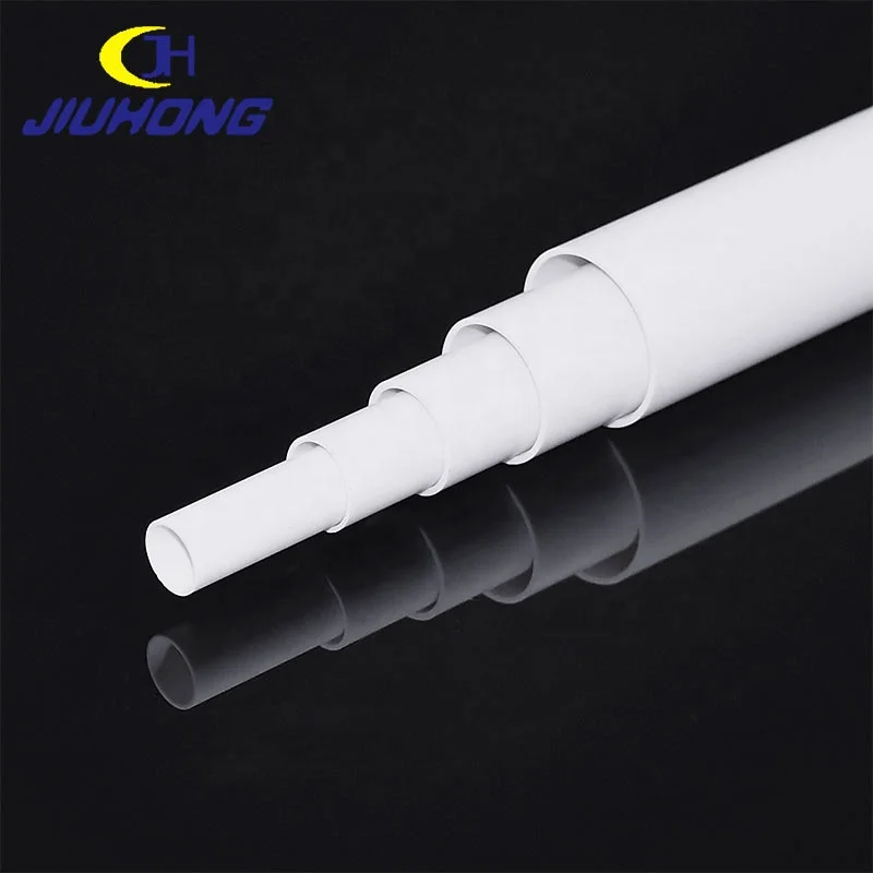 
Electrical Accessories Wholesale Size D20*0.8mm Rigid Plastic Wire Casing Cable Conduit Pvc Tube Electrical Pipe Fittings 