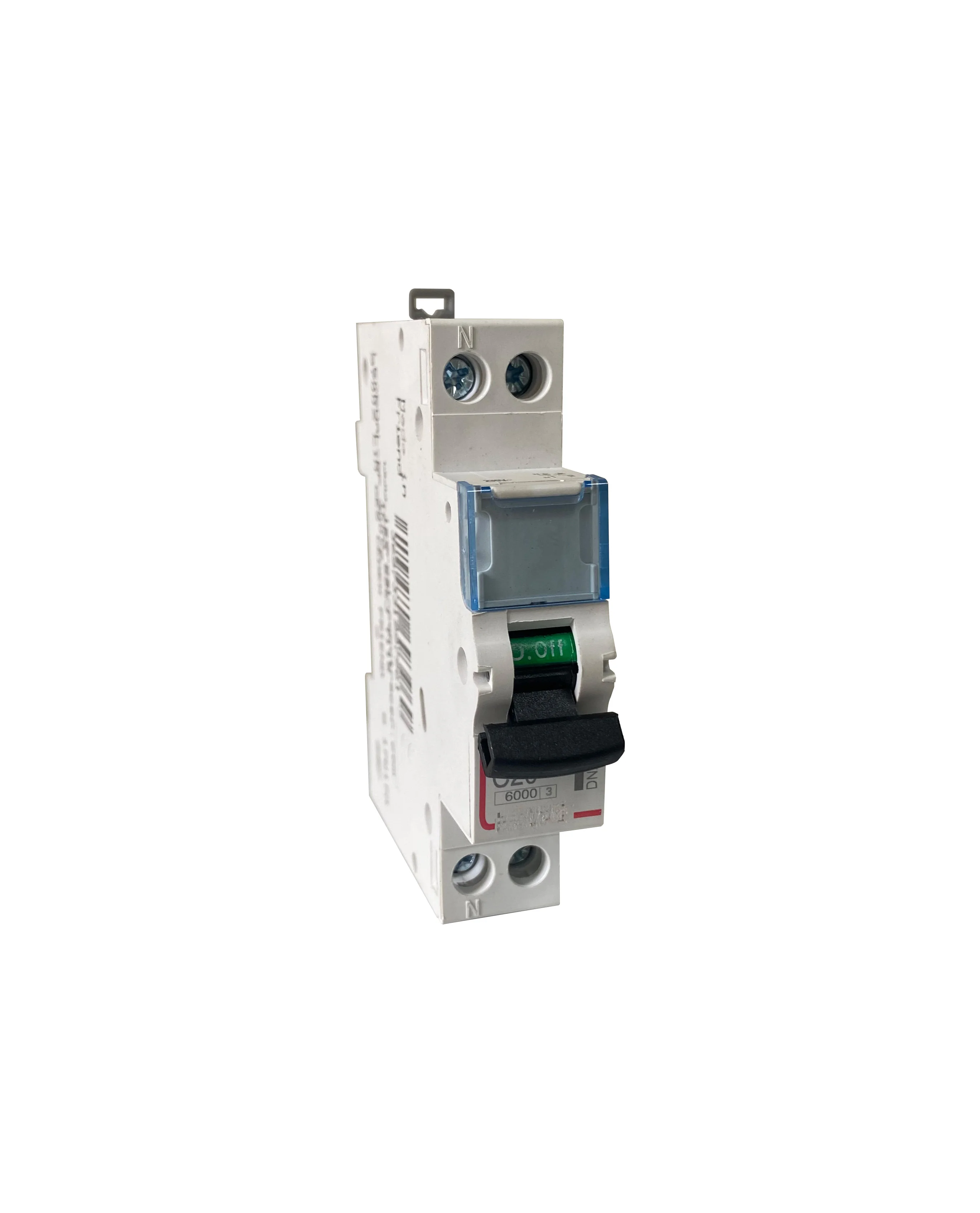DNX3 1P+N Miniature Circuit Breaker 6A-32A Single Phase MCB Two Pole Manual Transfer Circuit Breaker Switch