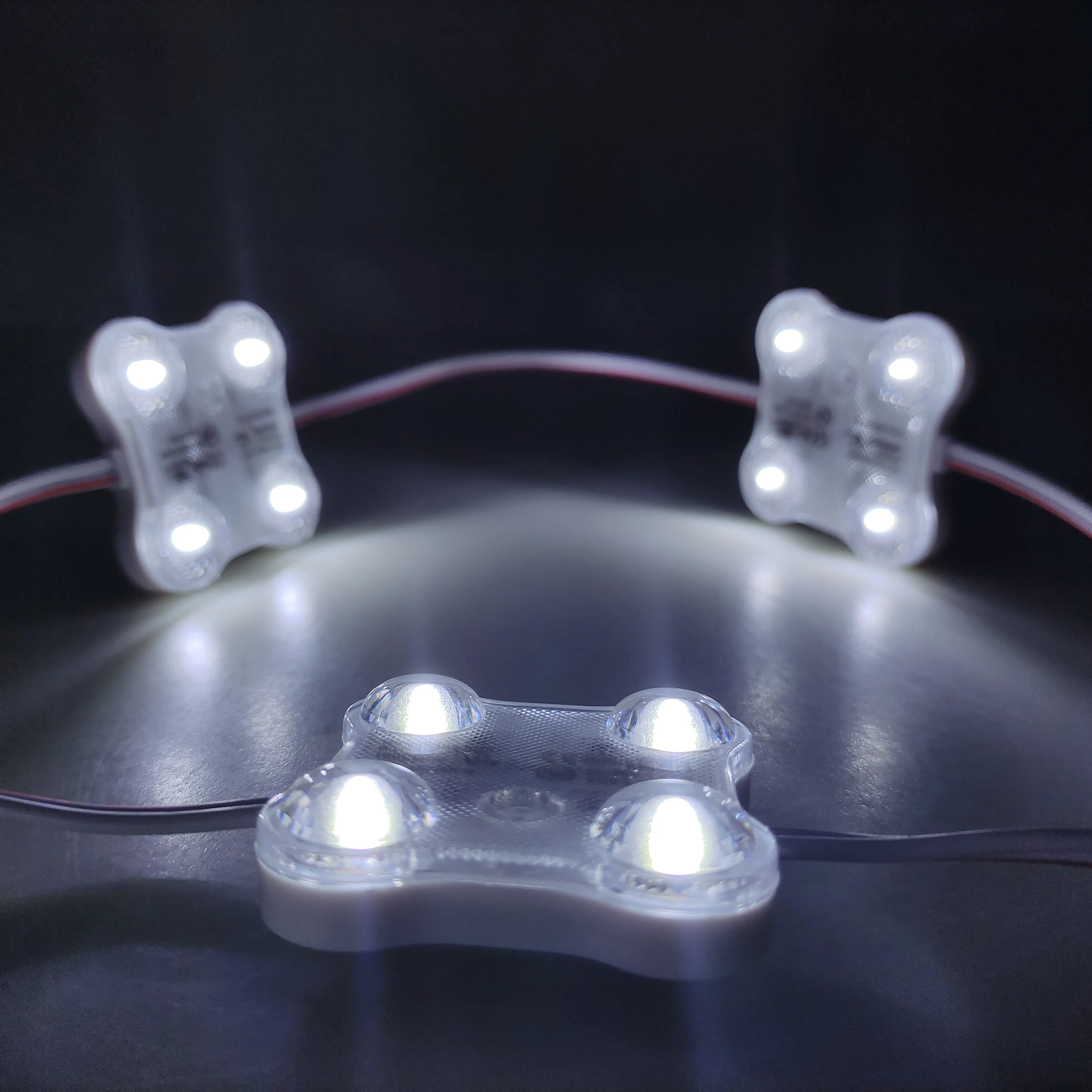 5 years warranty High power white DC12V Samsung LED module lens 170 degree 2835 LED module