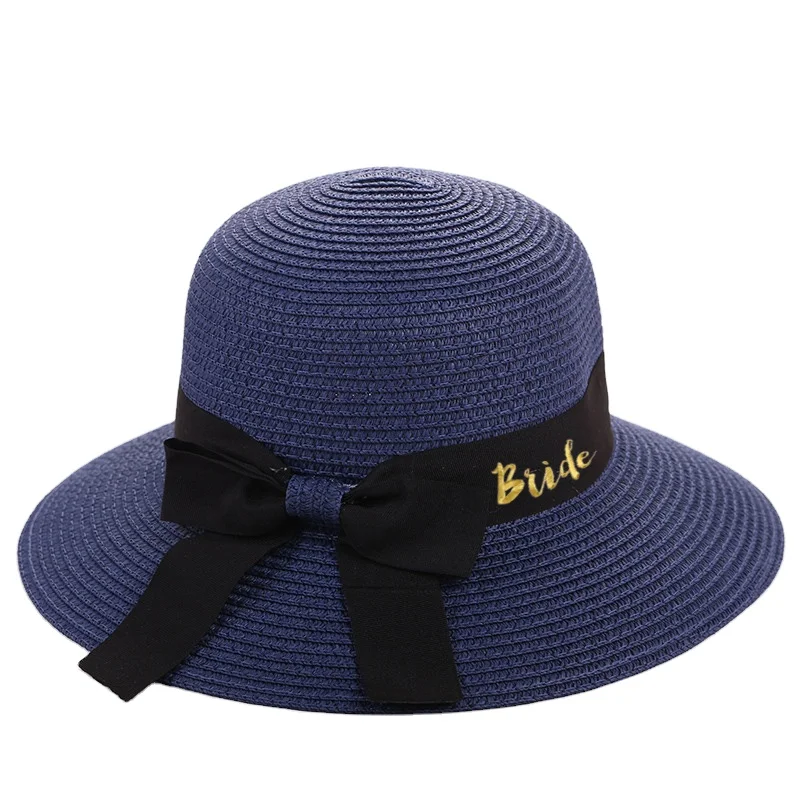 Hot Selling Wedding Party Hats Custom Bachelorette Party Hats Bride Braided Caps