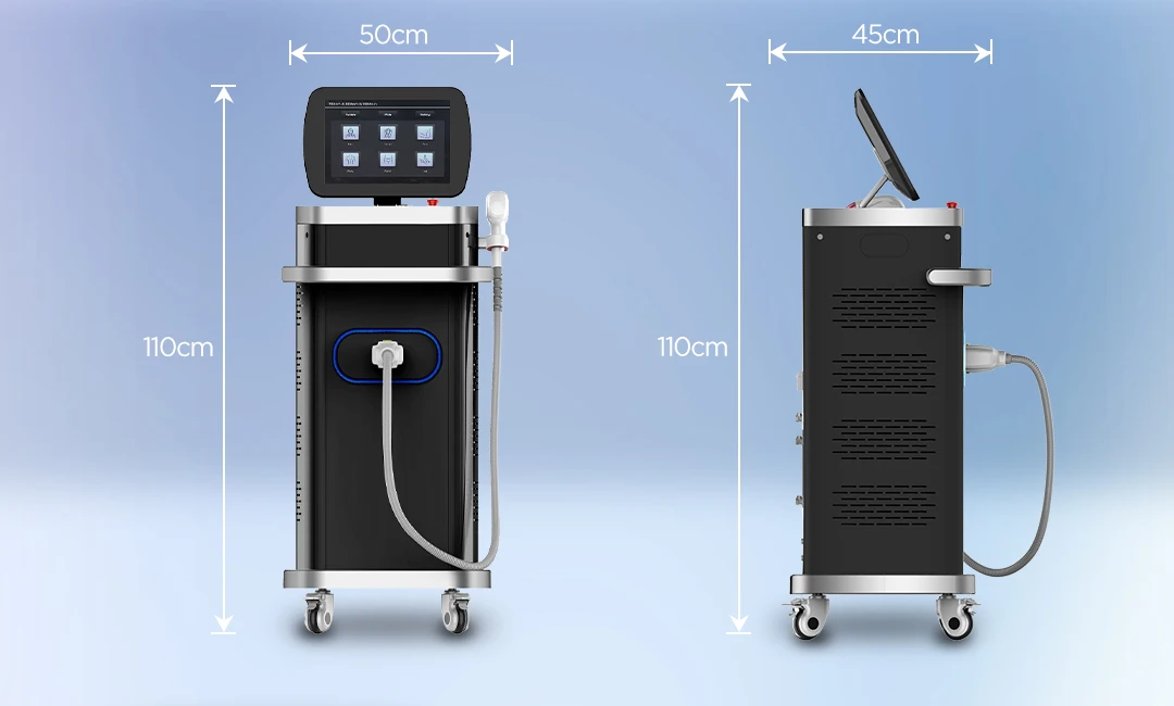 ADSS Hot sale 4D Teclaser Hair Removal 4  Wavelength 755/808/940/1064nm Diode Laser