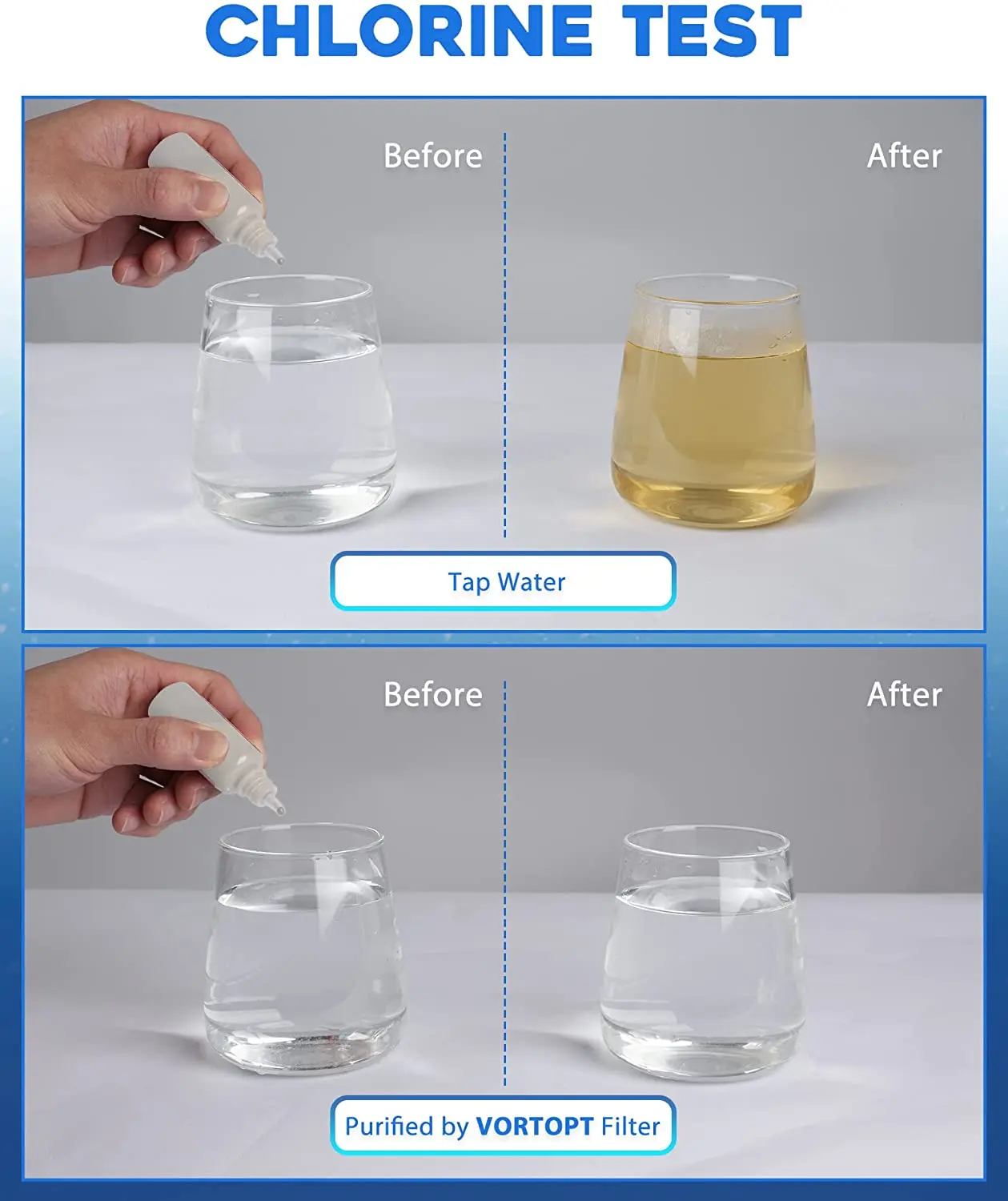 water sand rust residual chlorine bacteria impurities removal easy install Water Faucet Filter Tap Water Purifier for house