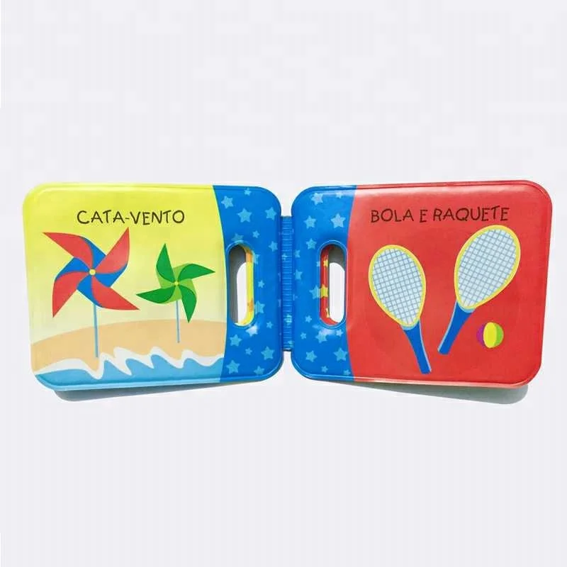 Sample free Soft toy cartoon environmental floatable colorful magic bath book