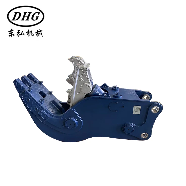 Excavator Attachment Parts Hydraulic Rock DHG Concrete Crusher  Shear Demolition Pulverizer