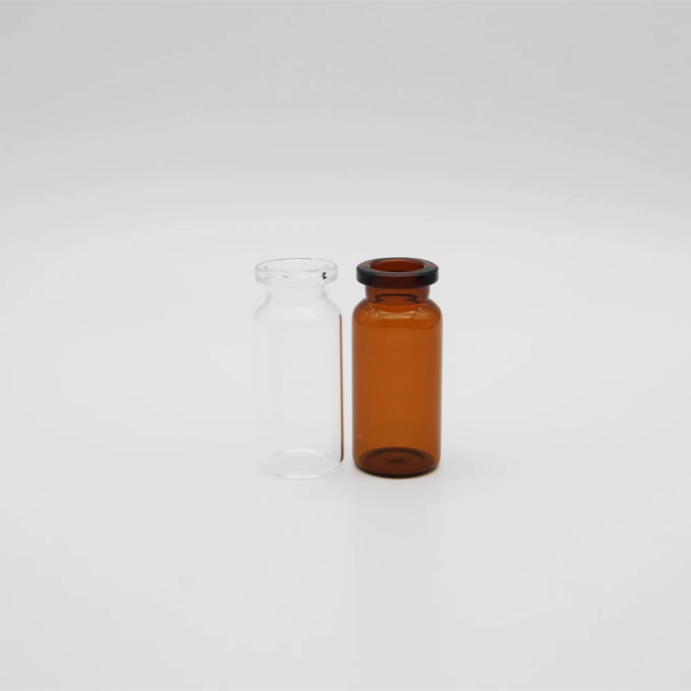 wholesale 10ml clear amber neutral glass vials with schott glass