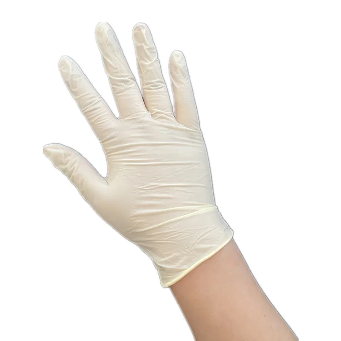 Single Use Natural Rubber Latex Gloves  Examination Gloves