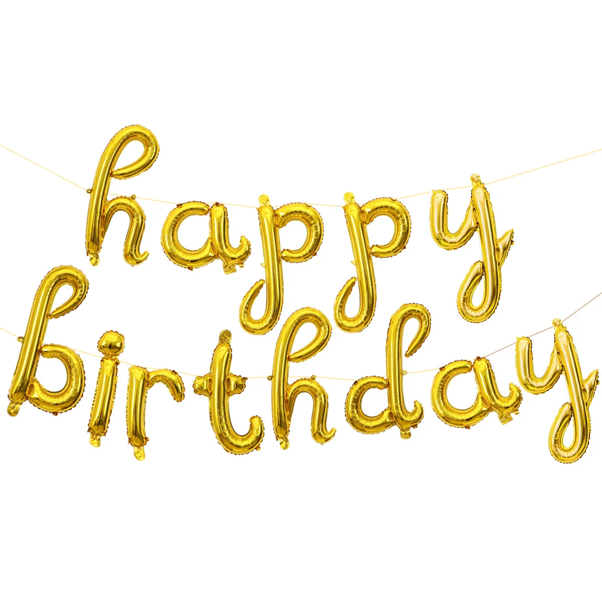 
Hot sale 16 inch blue and pink letters foil helium balloon for birthday party decoration rose golden letter balloons 