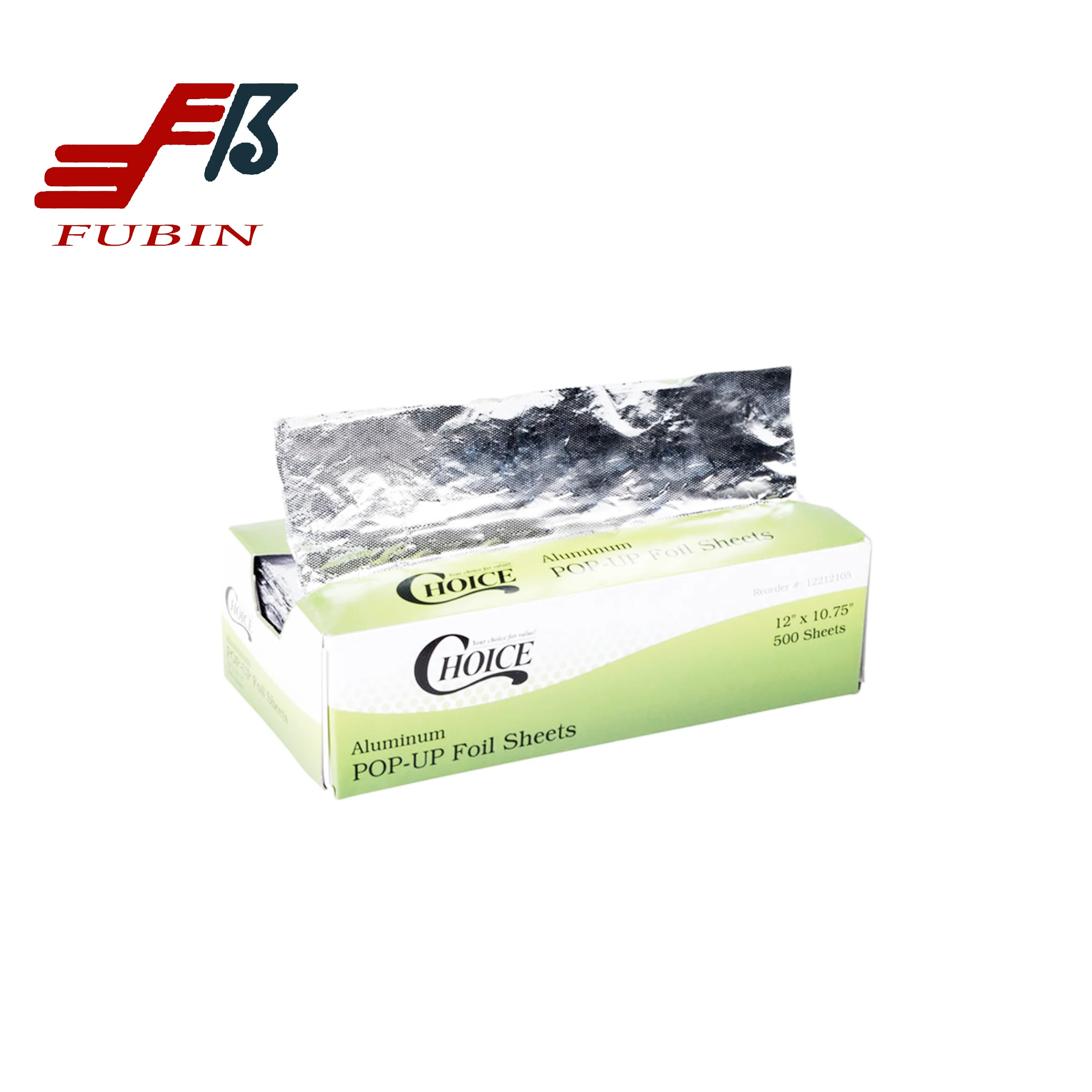 Food Package Foil Sheets Pop Out Aluminum Foil Paper Cut Aluminum Foil