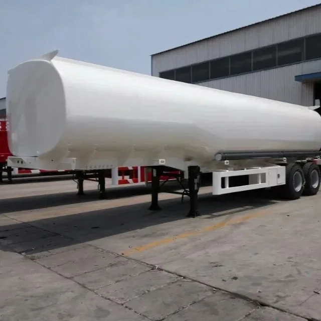 45000 Liters 40 Feet Carbon Steel Semi-Trailer for Stable Transport of Oil Diesel Fuel LPG Tank