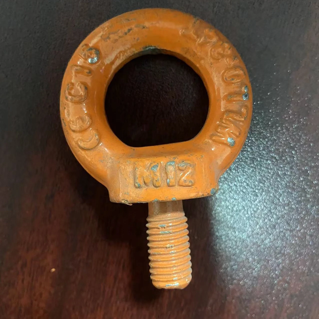 Rigging Hardware DIN580 Eye Bolt Carbon Steel Forged Galvanized Lifting Eye Bolt