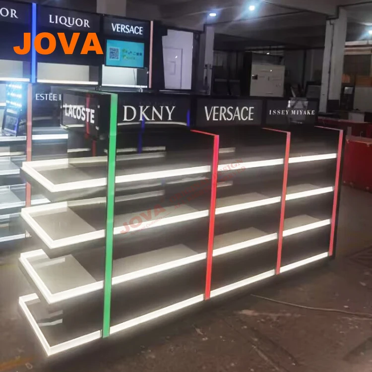 Роскошный косметический дисплей стенд макияж витрина