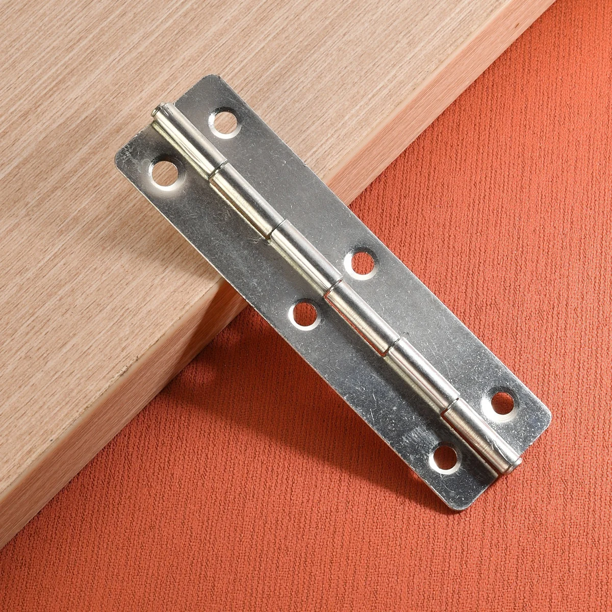 Small Packaging Accessories: 100mm Nickel-plated Silver 6-Hole Antique Hinged Peephole for Wooden Gift Boxes and Ornaments