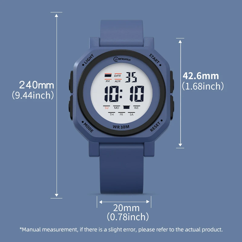 Wholesale Oem Boy Girl Chronograph Gift Sport Watches Calendars Date Week Kids Digital Watch