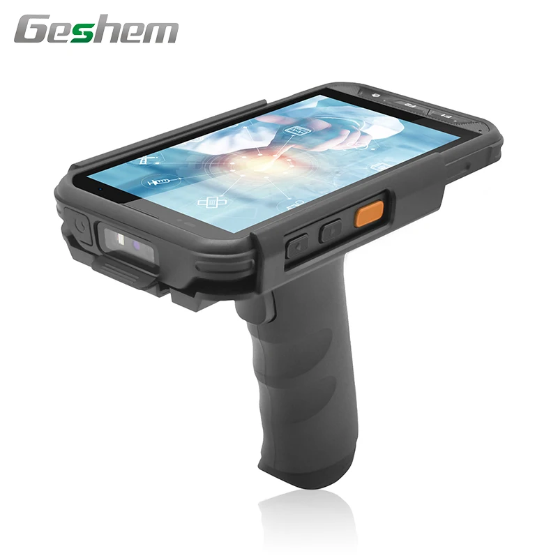 5 Inch Portable Handheld Pdas 4G Gps Wifi Nfc Rfid 1D 2D Barcode Sannner Ip65 Waterproof Android Industrial Rugged Pda