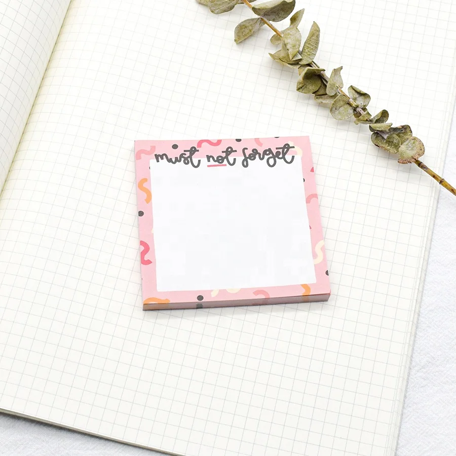Bookmark Index Sticker  Planner Stickers Stationery  Print Sticky Notes Memo Pad