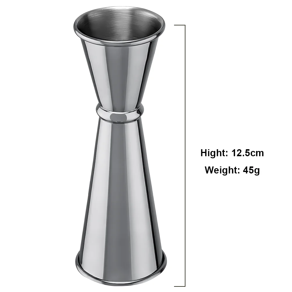 Japanese Jigger Steel Measuring Tool Cocktail Jigger for Bartenders