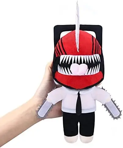 HUAYI Anime Denji Plush Toy Doll Soft Stuffed Plushie Figure Gift Cosplay Props stuffed plush toys chainsaw man anime