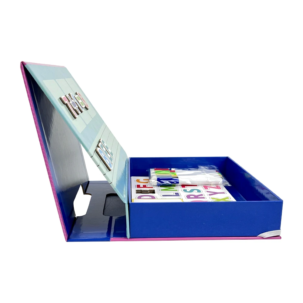 Kids Educational Alphabets Learning Kids Magnetic Learning Alphabet Toddler Magnet Jigsaw Puzzle Educational Toy Play Box