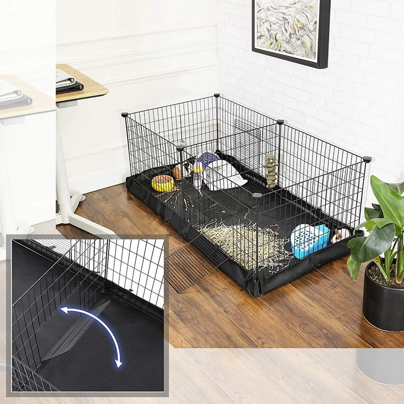 HOMA c and c cage for guinea pigs with Oxford fabric floor mat