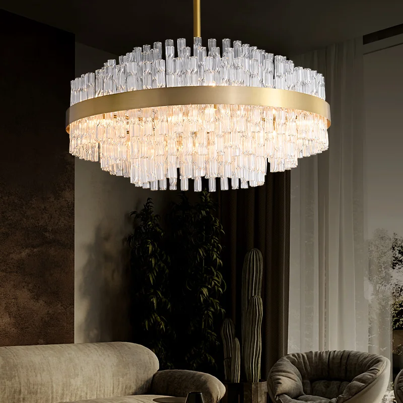 OEM nordic brass light fixtures modern rustic lamp luxury modern chandelier brass light factory direct customized wholesale