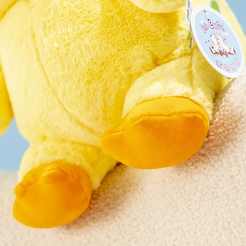 Wholesale Duck Plush Toy Kawaii Soft Stuffed Animal Cute Fluffy Hair Duck Plush Toy