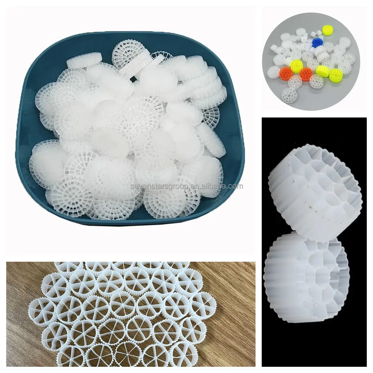 Automatic MBBR carrier media making machine HDPE media filter pipe production line