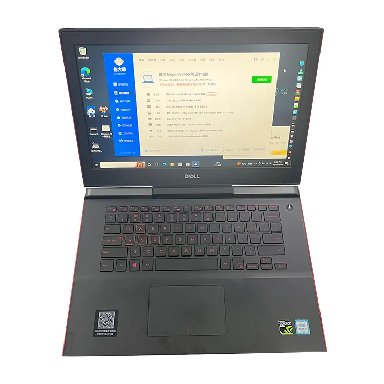 Dell-lnspiron 7466 Gaminglaptop 95% Business i7-6th 8G+128G SSD+500G HDD NVIDIA-GTX950M-workstation independent graphicscard4g