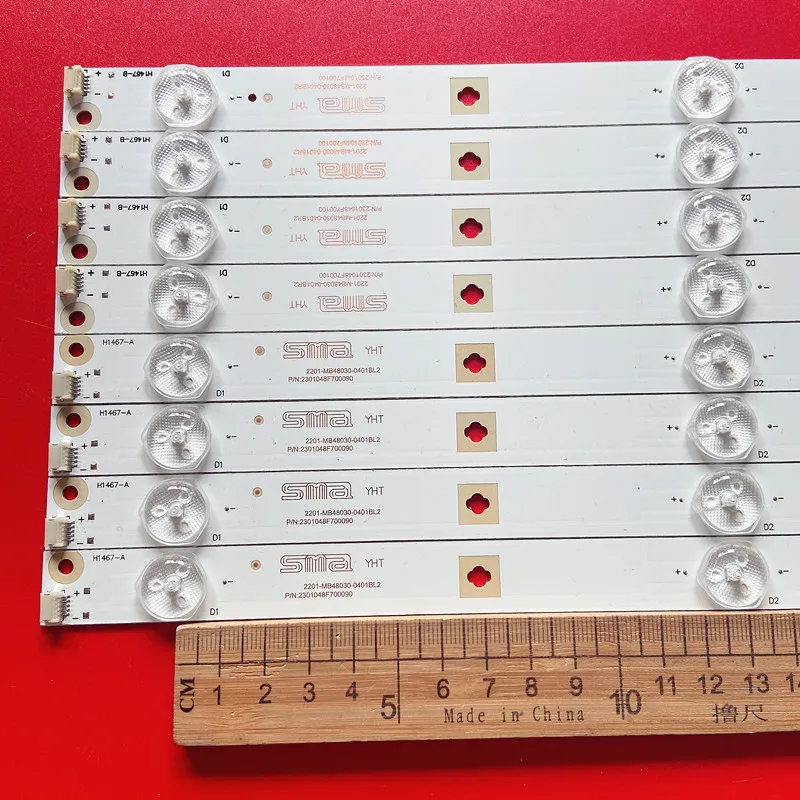 48inch HKC K480 backlight  MZ4B17B7 S7331 2201-MB48030-0401BR2 TV Backlight Strip