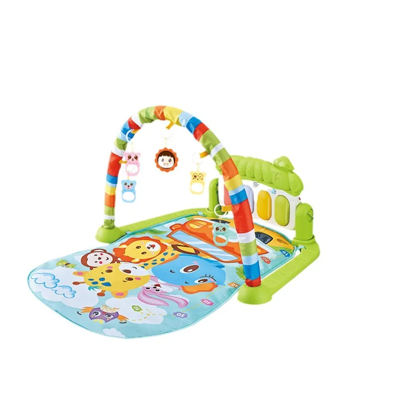 Wholesale Musical Piano Play Mat Game Colorful Kick N Play Piano Infant Activity Carpet Gym Baby PlayMat