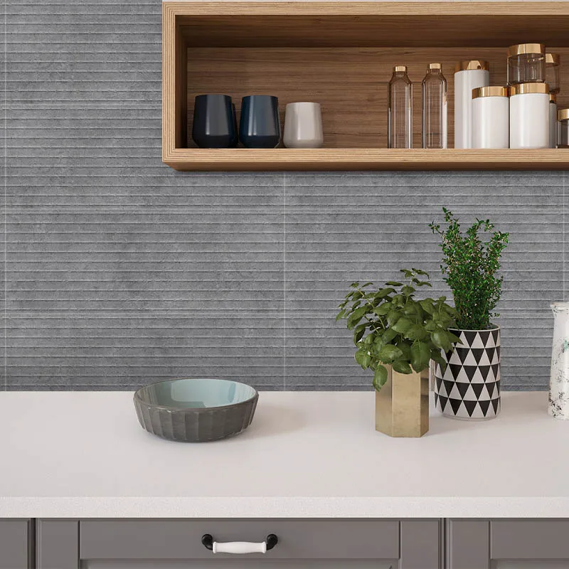 foshan gray Interior 3d mould surface porcelain kitchen bathroom floor tile and wall tiles