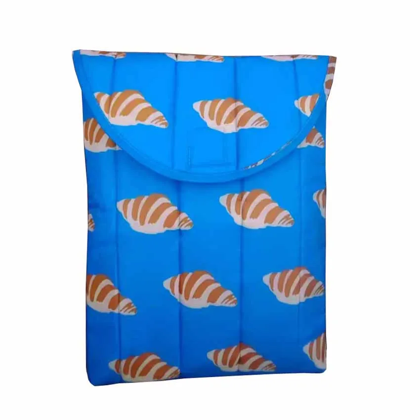 Custom  LOGO  Colorful  Laptop sleeve Bag  Klein Blue Quilted Laptop Case