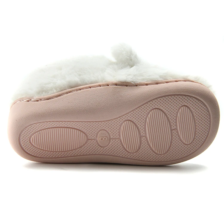 Wholesale Cute Little Girl 3D Unicorn Soft Bottom Winter Novelty Slippers Slip On for Kids