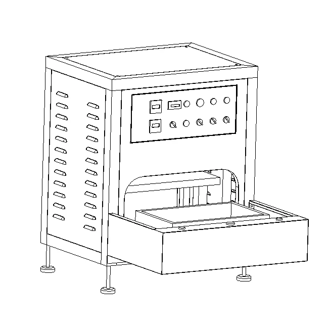 Medical use Tyvek dialysis paper blister sealing machine