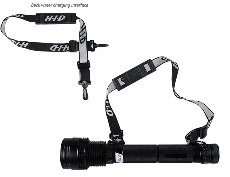 2019 High powerful 85w torch light xenon flashlight for hunting searching police lighting car accessories