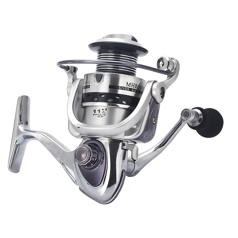 1000-6000 Rotating Reel Maximum Resistance Gear Salt Water Fishing Reel Support Customization