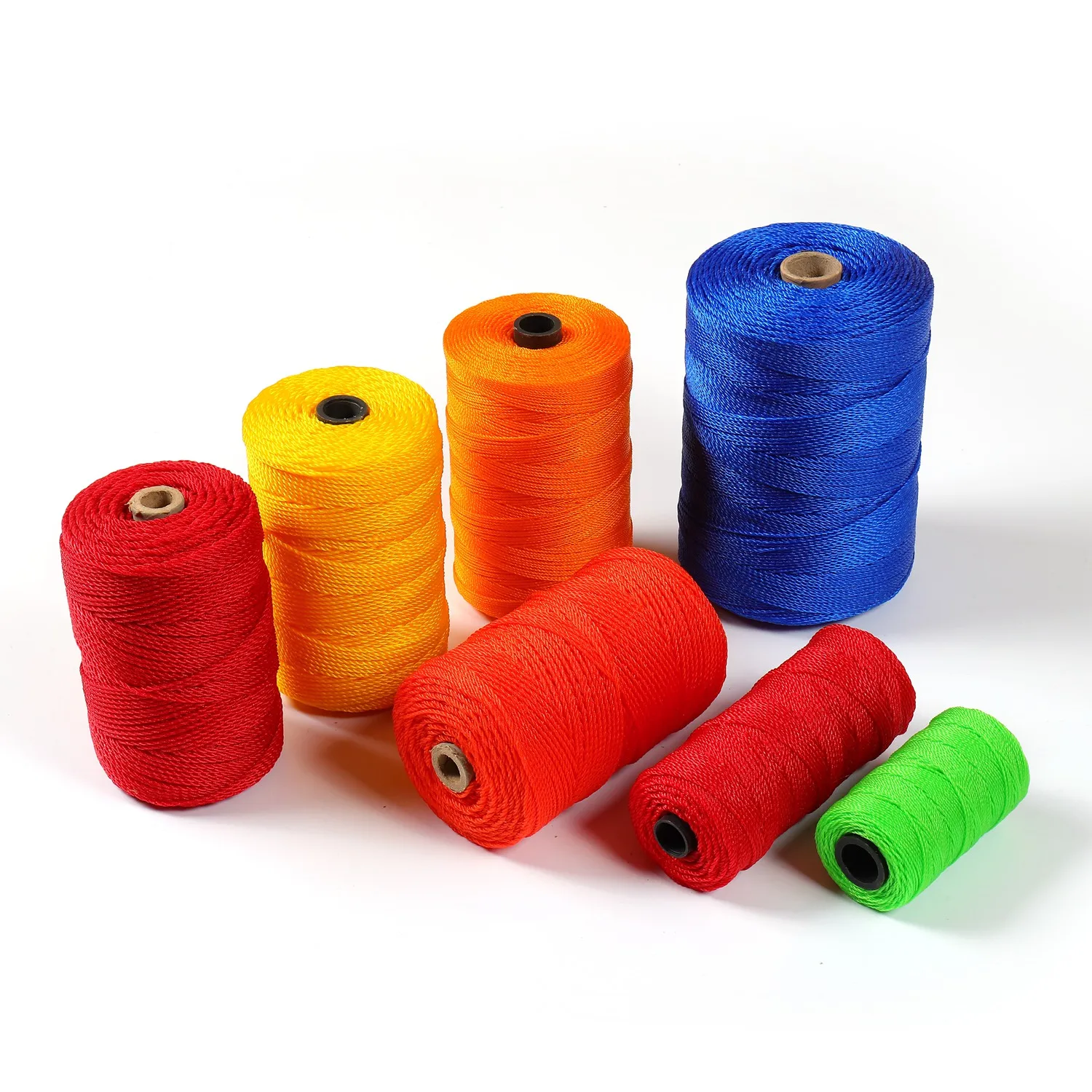 Скрученные плетеные веревки нейлоновая шпагат полипропиленовая полиэфирная хлопковая катушка для рыбалки