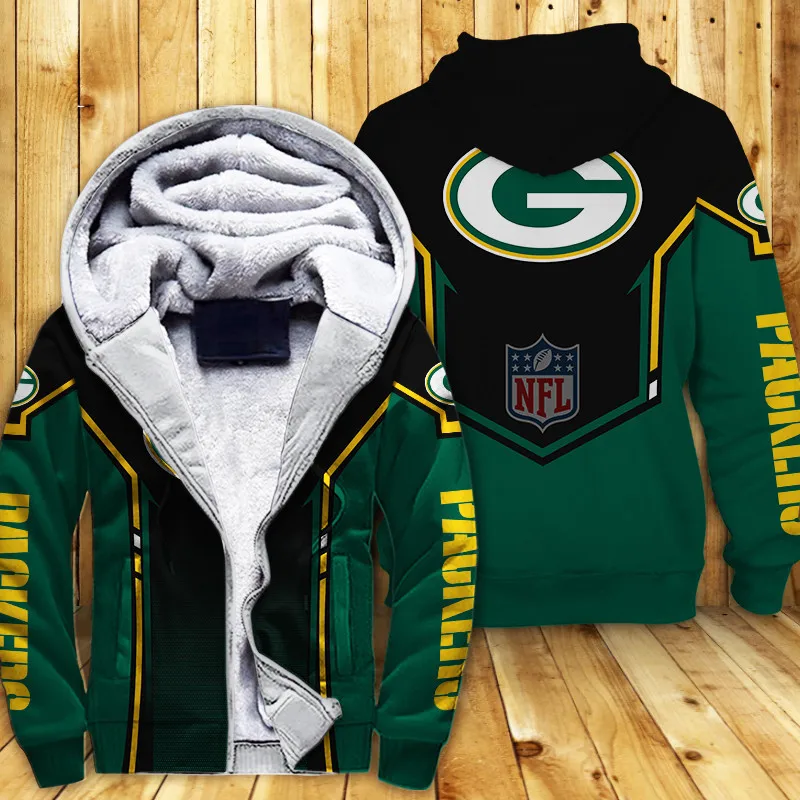 Factory sale Plush coat all 32 nfl football team man sports jerseysthick jacket man sports jacket winter nfl jacket