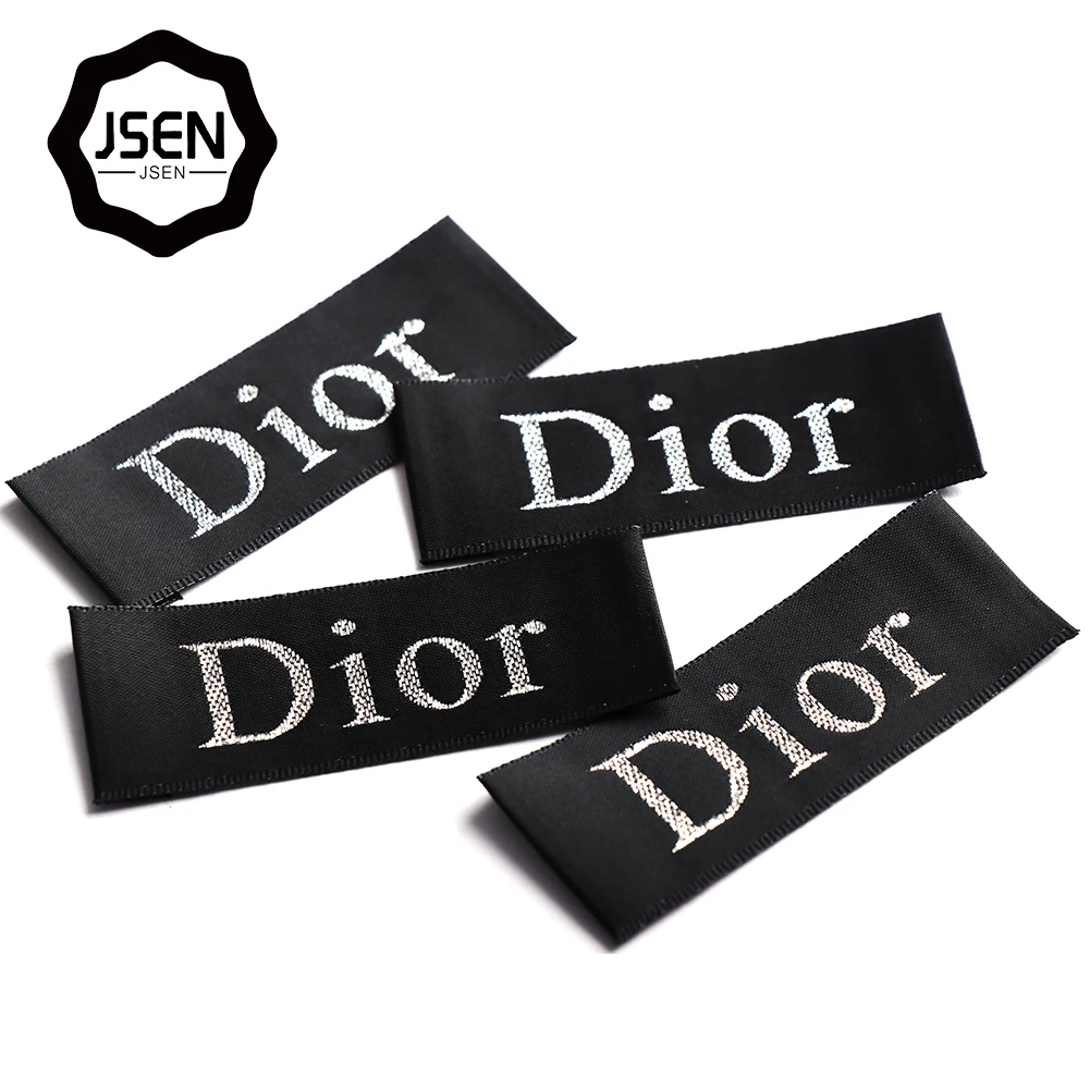 High Quality China Luxury Size Custom Logo Garment Woven Labels For Clothes