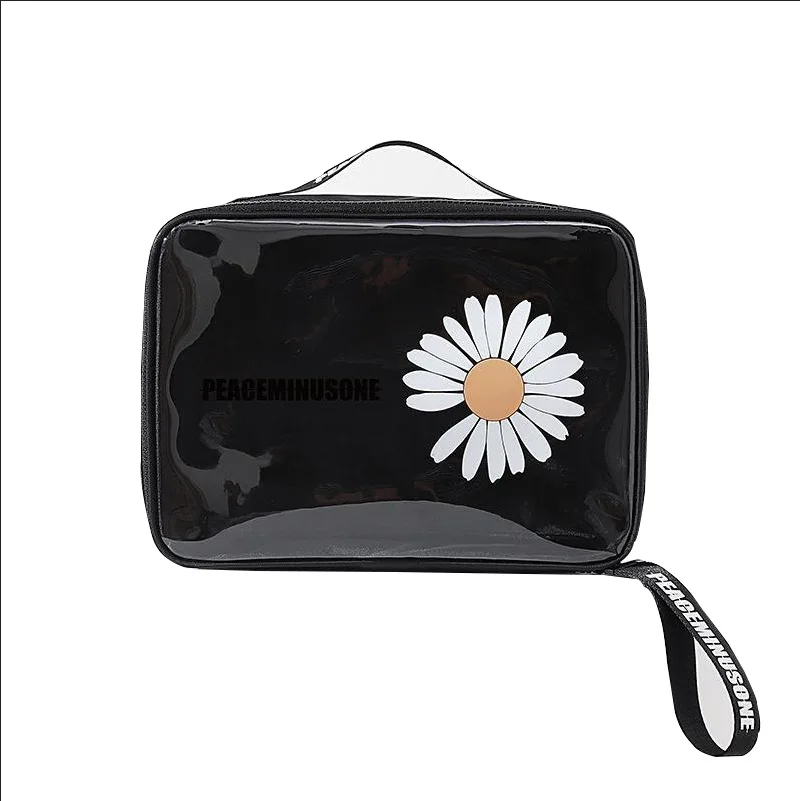 Wholesale Best price PVC zipper bag  Fashion Design LOGO Custom Clear PVC bag Reusable PVC cosmetic bag