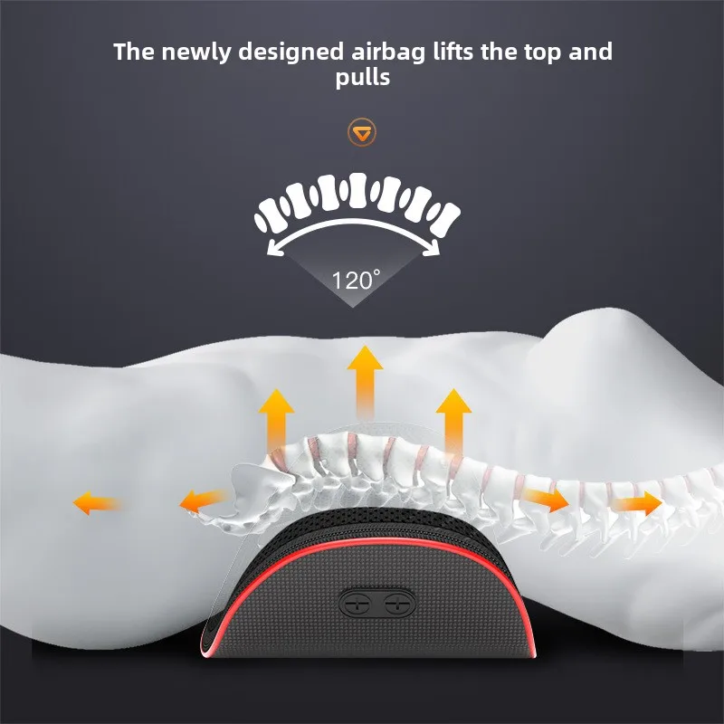 EMS Pulse lumbar Massage Pillow 5 Modes 30 Levels of Intensity Back Massage Cushion Comfortable Car Seat Pillow